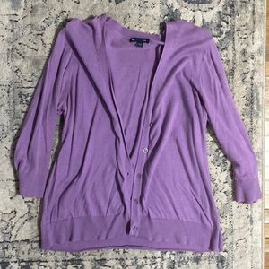 Gap Purple cardigan